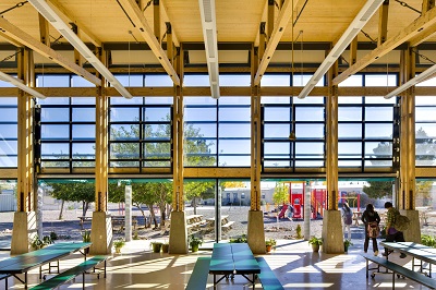 Cottonwood Valley Charter School E-Pod. Foto door Patrick Coulie Photography